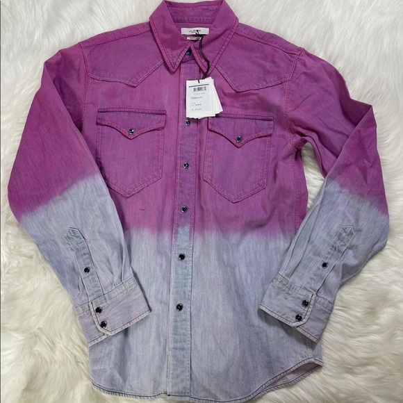 NWT Isabel Marant Etoile Pitti Ombré Blouse - Picture 6 of 7